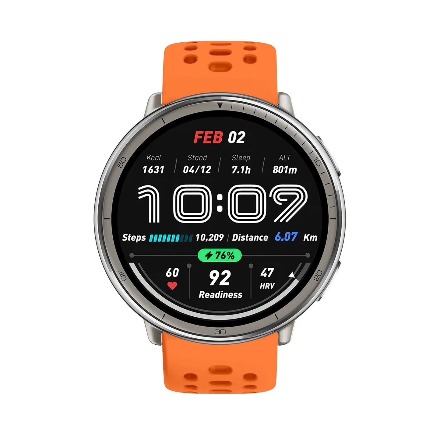 20mm Silicone Sport Watch Strap | Breathable Replacement Band