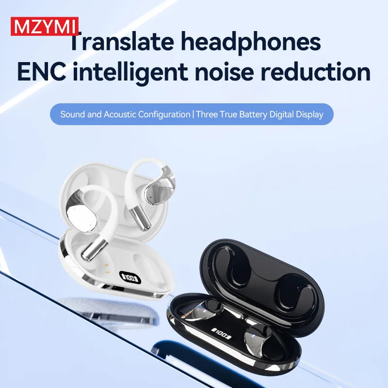 AI Translation Wireless Earphones | Bluetooth Sport Headset
