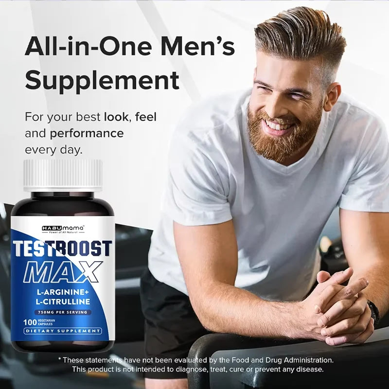 100 Tablets Essential Male Health Supplement for Enhanced Drive