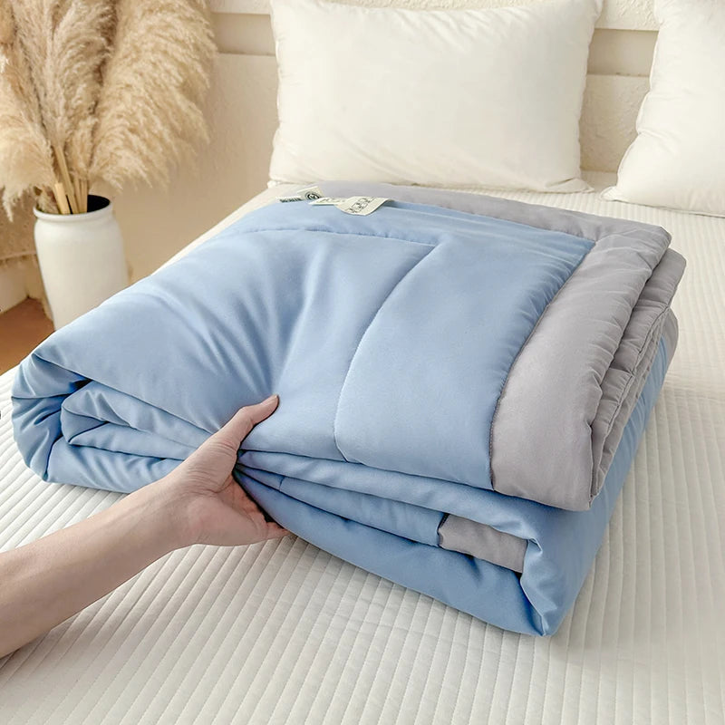 Soft Lightweight Summer Quilt | 100% Cotton Duvet Comforter