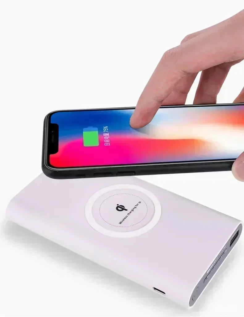 200000mAh Portable Power Bank | Two-Way Wireless Fast Charger