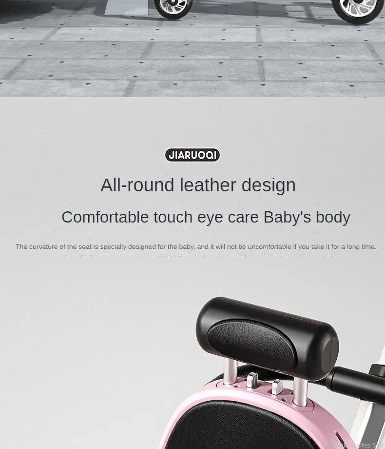 Lightweight Double Stroller with Canopy for Infants & Toddlers