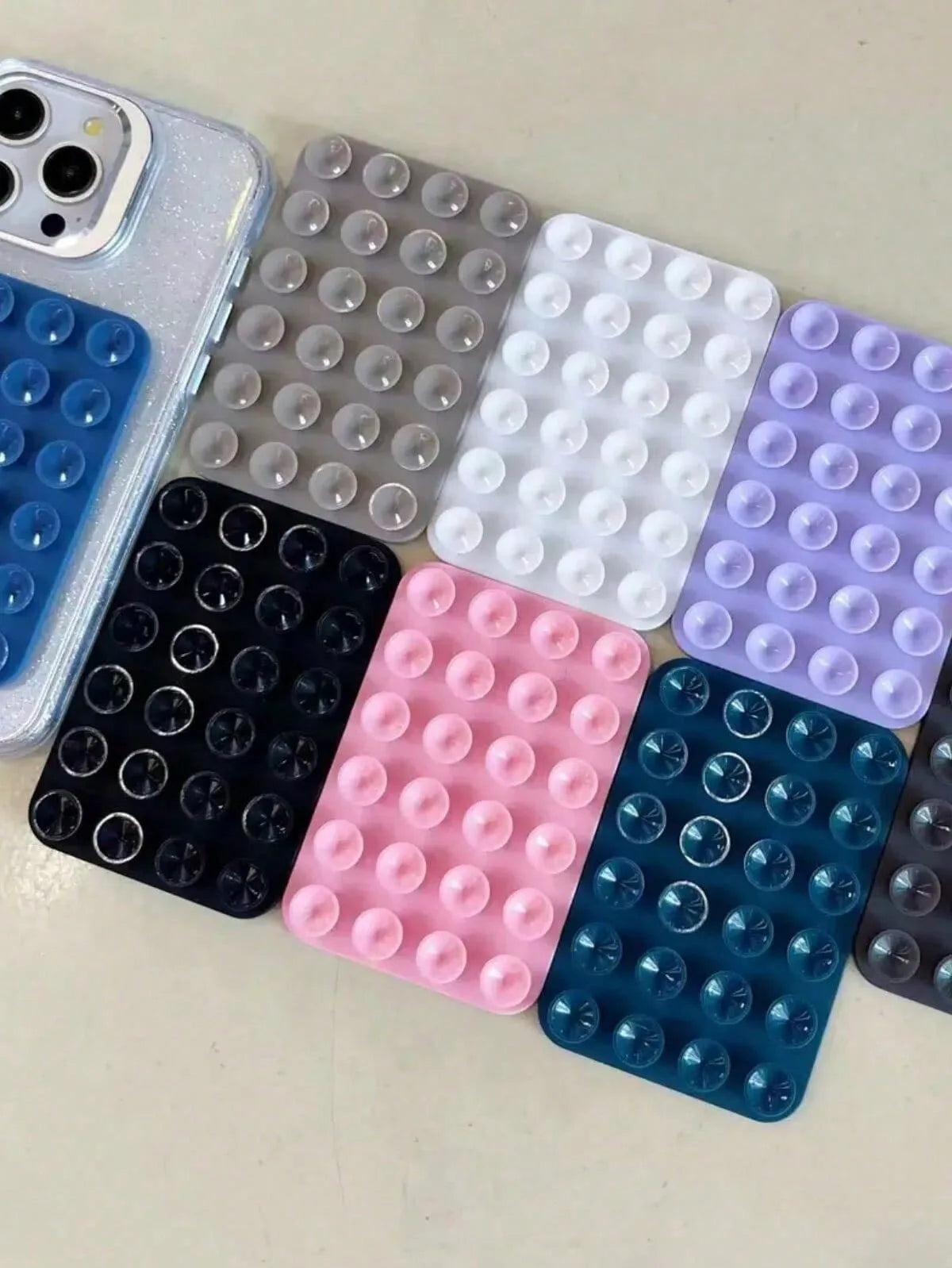 Silicone Suction Cup Phone Case Mount for Hands-Free Use