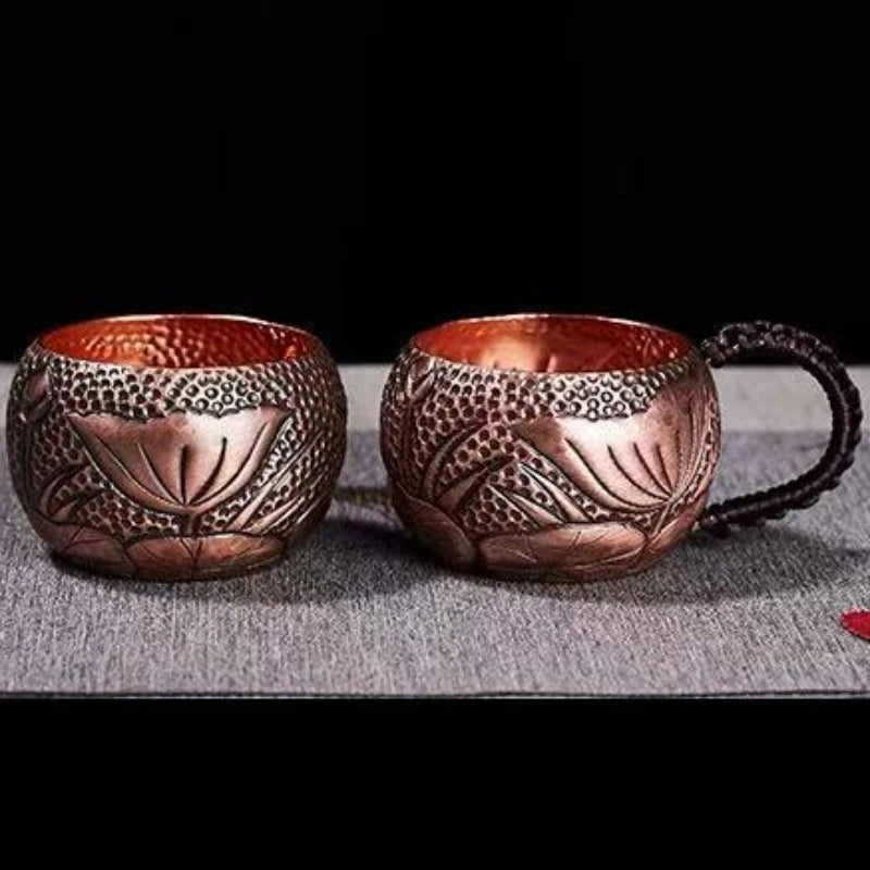 Handcrafted Pure Copper Coffee Mug | Vintage Moscow Mule Tumbler