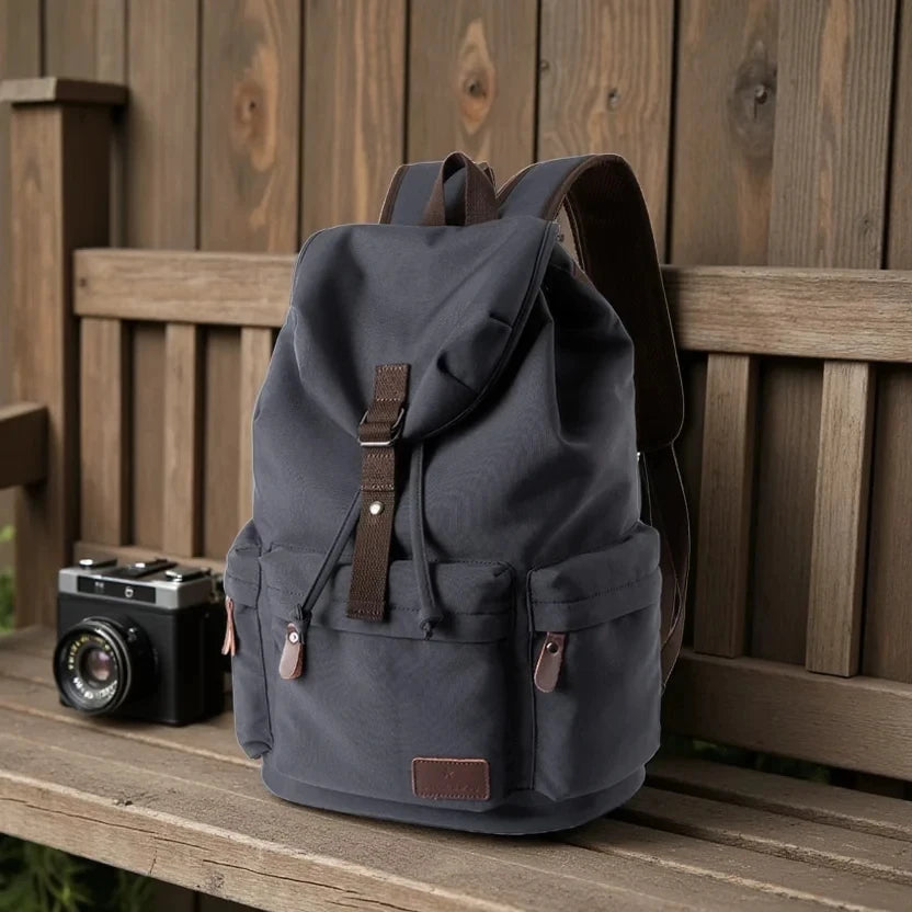 Vintage Large Capacity Backpack for Laptops | Durable Casual Bag