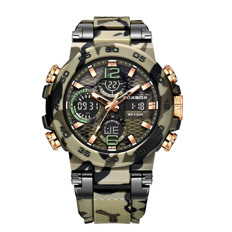 Men's Waterproof LED Sports Watch | Stylish & Multi-Functional