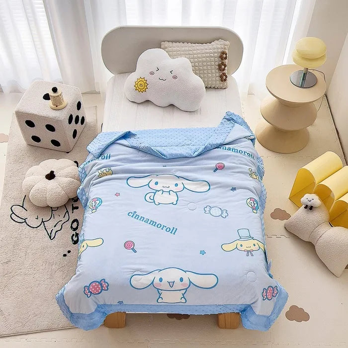 Cartoon Summer Quilt for Kids | Cooling Sensation Blanket
