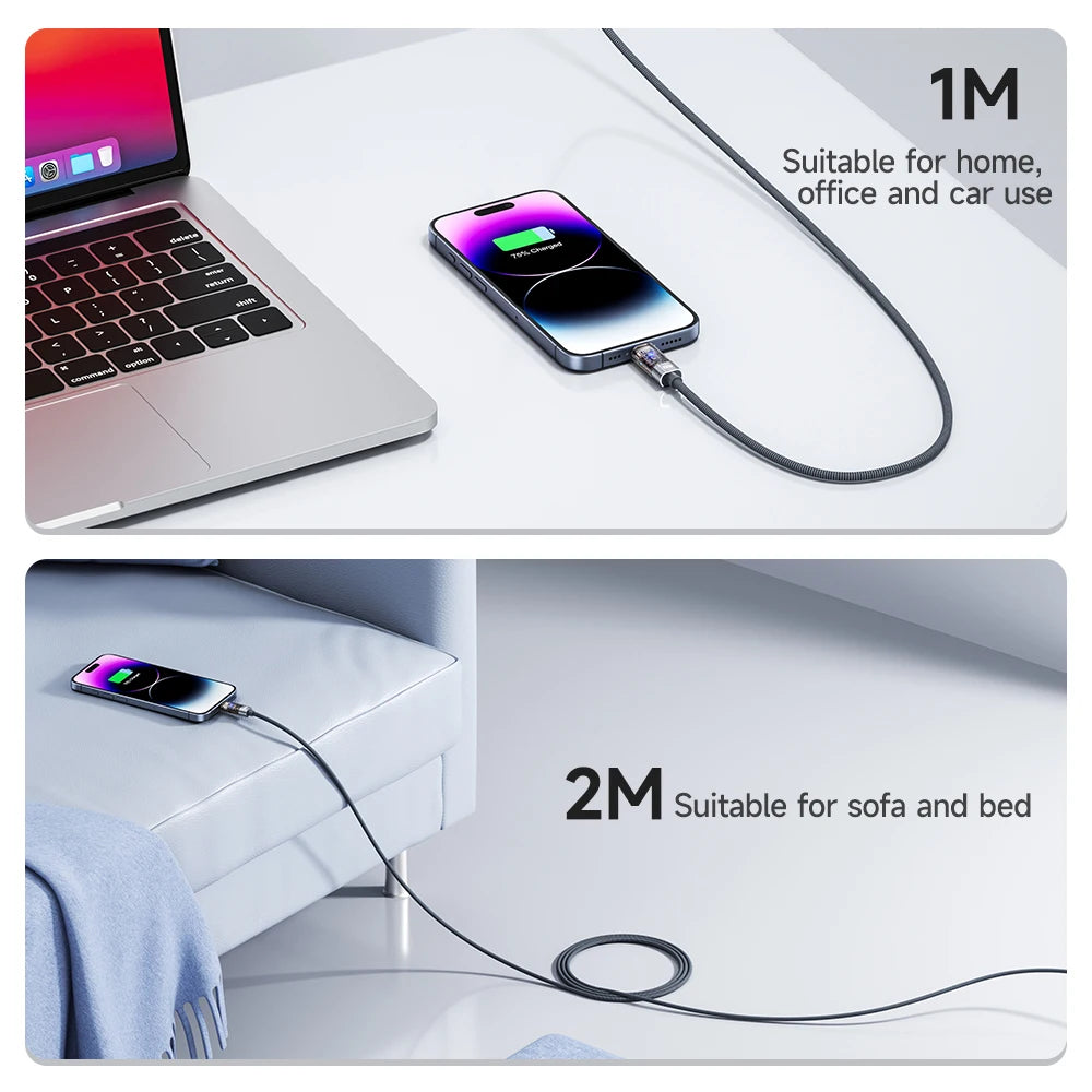 100W USB-C to USB-C Cable | Fast Charging & Data Transfer