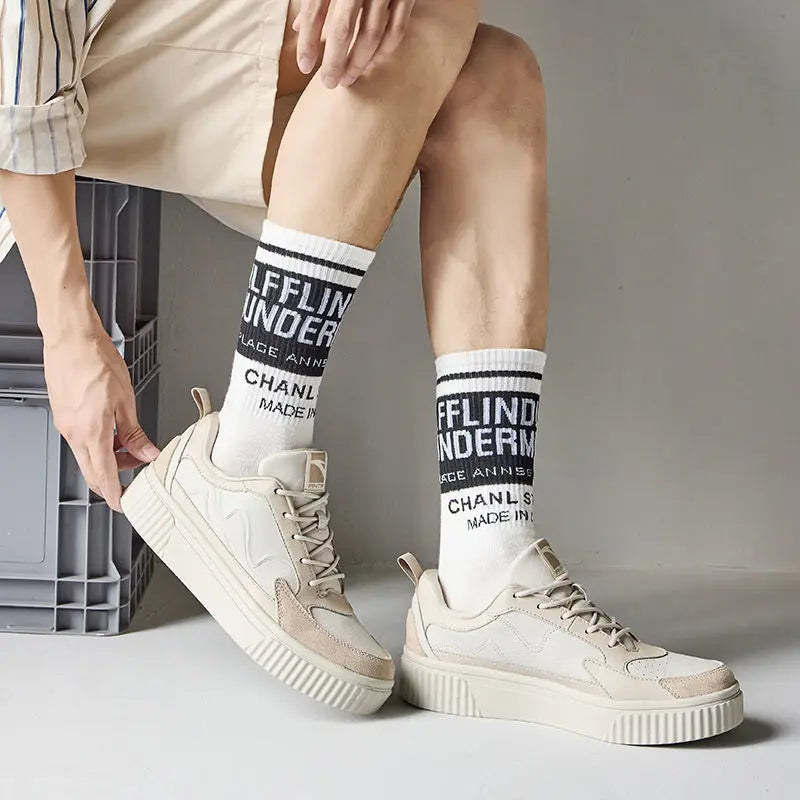 Trendy Unisex Cartoon Cotton Crew Socks | Comfort Meets Style