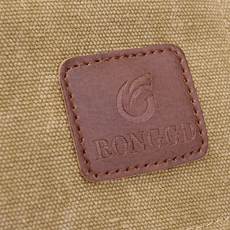 Bolso cruzado informal de lona retro para hombre | Perfecto para ir al trabajo
