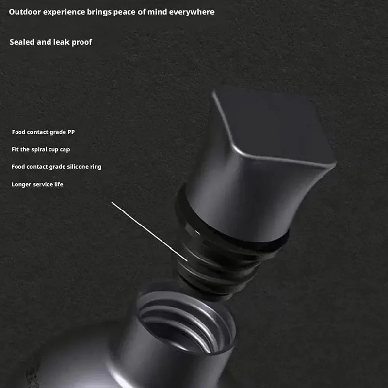 Portable Gourd Style Insulated Water Bottle | 500ml Drink Container