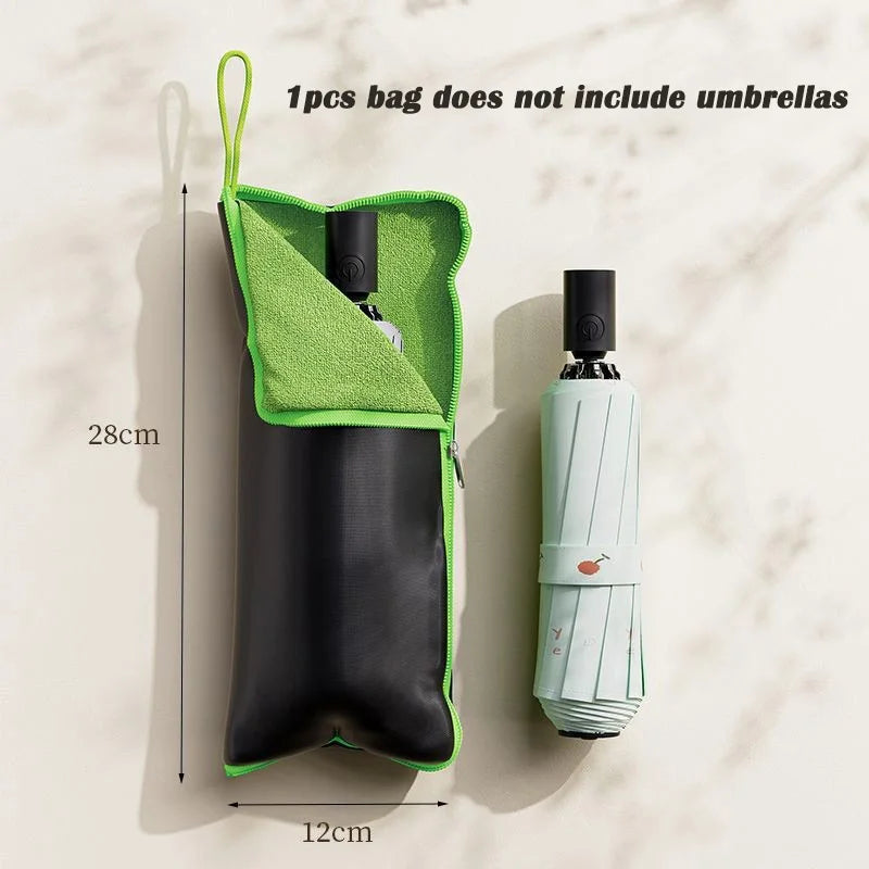 Multifunctional Portable Water-Absorbing Umbrella Storage Bag