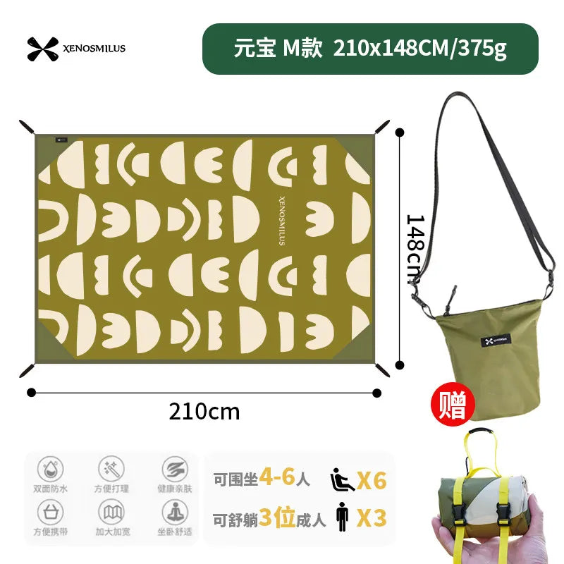 Portable Waterproof Picnic Mat | Lightweight Foldable Beach Pad