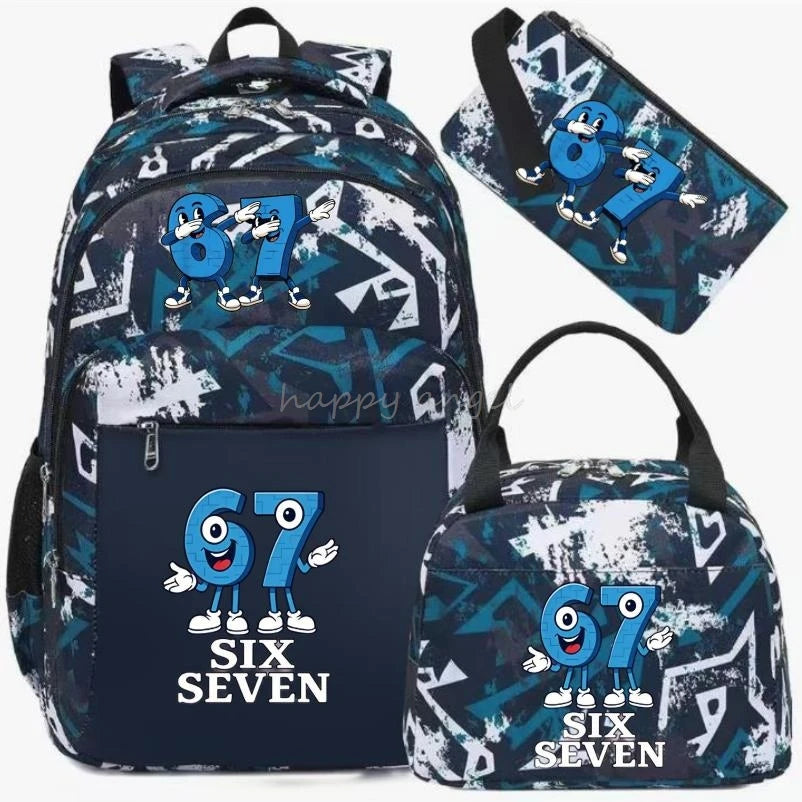 Camouflage Backpack Set with Lunch Bag | Stylish & Practical Rucksack