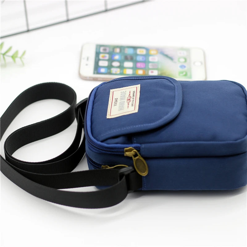 Stylish Men's Crossbody Bag | Versatile Nylon Mobile Wallet
