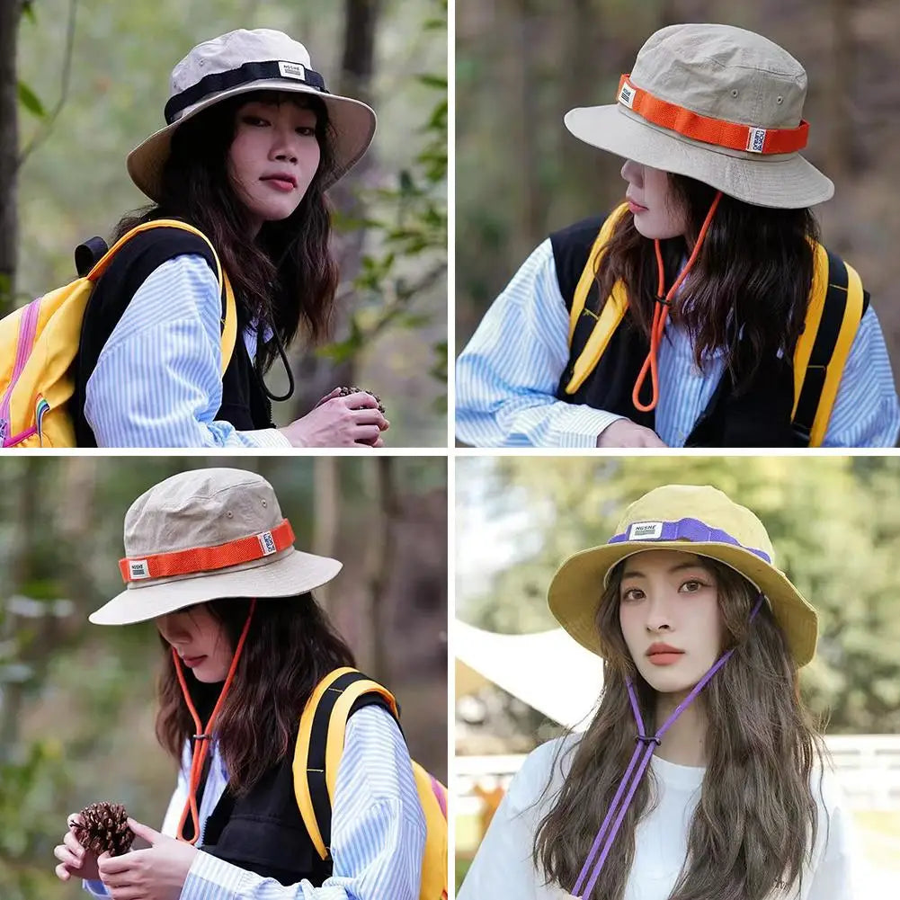 UV Protection Wide Brim Sun Hat | Unisex Fishing & Camping Cap