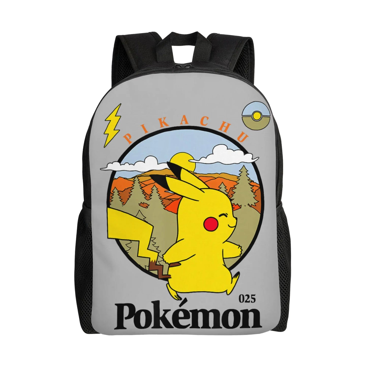 Retro Grass Type Pokemon Backpack | Large Capacity Daypack