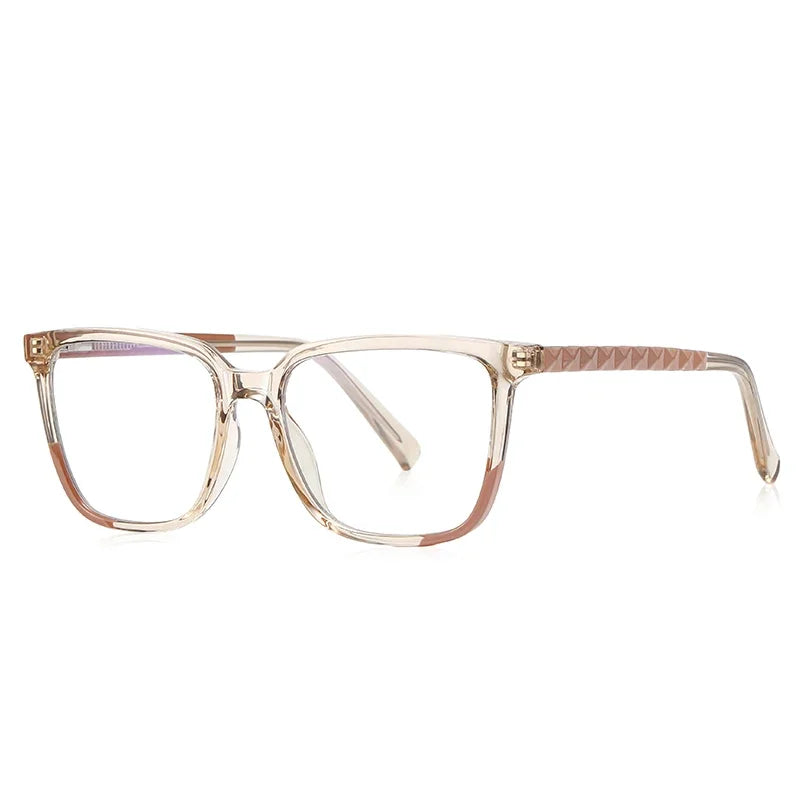 Stylish Women's Square Frame Anti-Blue Light Glasses