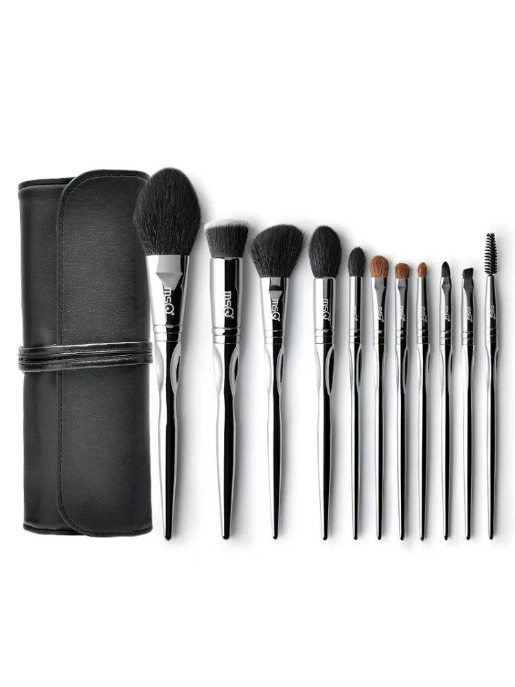 11PCS Professional Makeup Brush Set | Flawless Application Tool