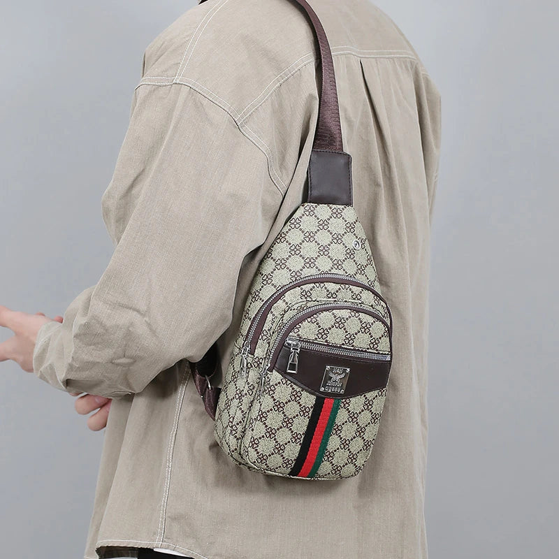 Men's Multifunctional Messenger Bag | Casual Crossbody Handbag