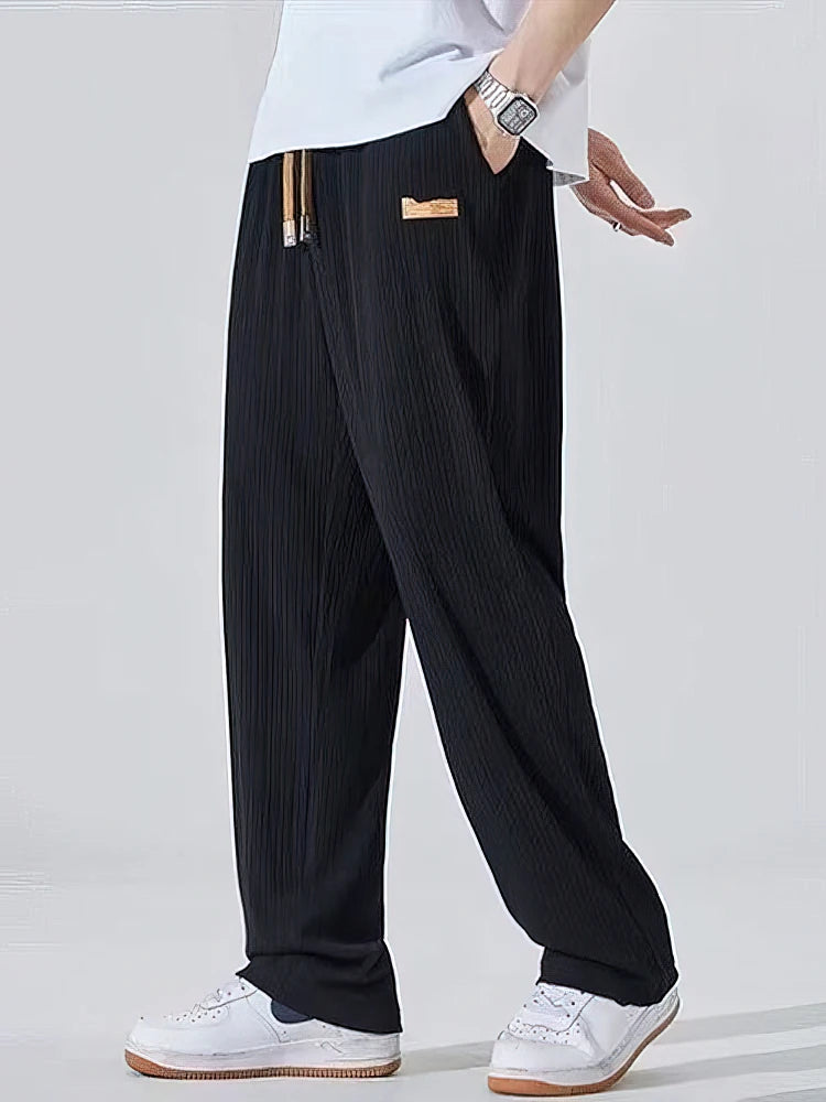 Lightweight Straight Casual Pants for Men | Perfect for Spring & Summer