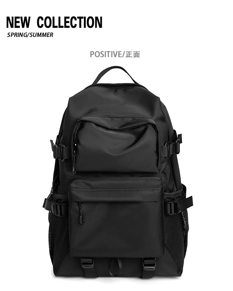 Functional Large Capacity Men's Backpack for Travel and School
