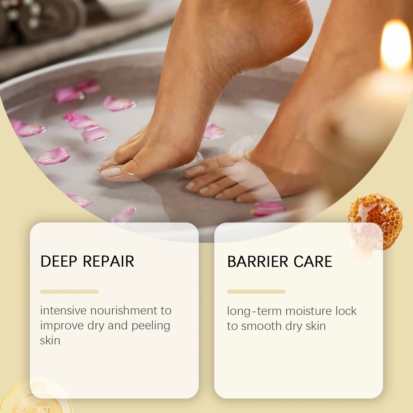 Moisturizing Cream for Hands and Feet | Repair Dry Skin