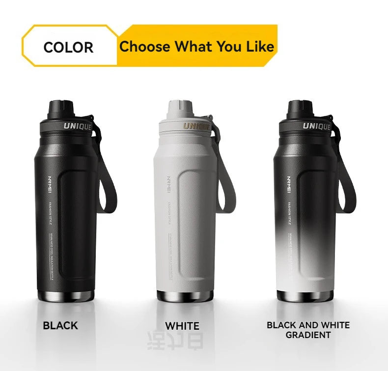 1L Insulated Stainless Steel Water Bottle | Vacuum Flask for Outdoors