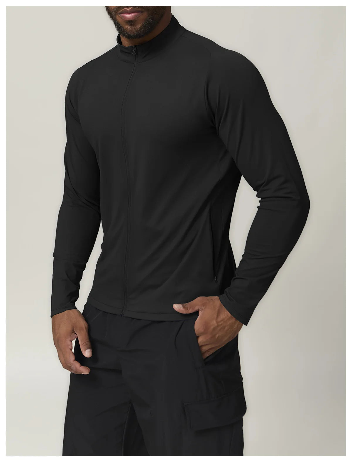 Men's Versatile Warm Athletic Jacket | Stretchable & Breathable