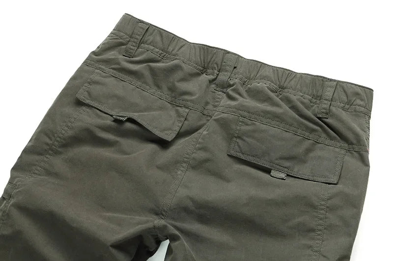 Men's Winter Fleece Cargo Pants | Warm & Casual Outdoor Trousers