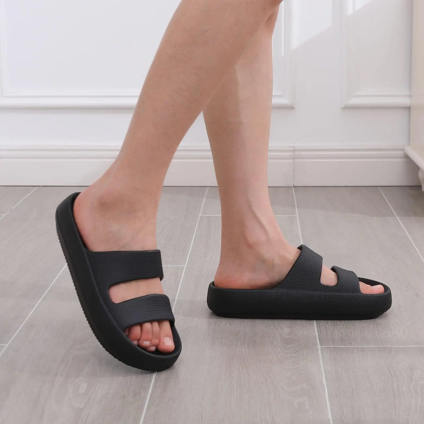 Comfortable Summer Platform Bathroom Slippers for Women