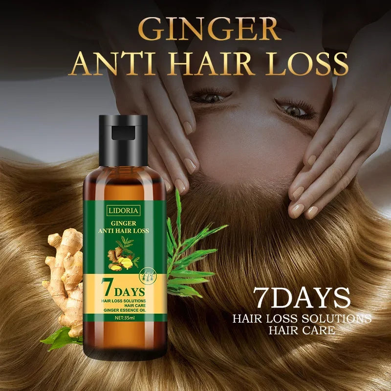 Ginger Hair Growth Essential Oil | Anti-loss Regrowth Serum