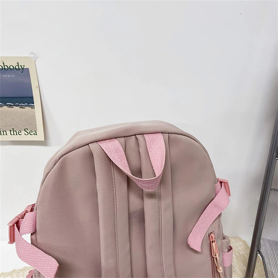 Mochila Bonita Impermeable para Mujer | Mochila Escolar con Múltiples Bolsillos
