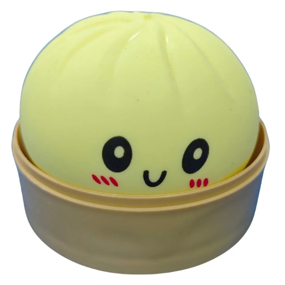 Simulation Flash Dumpling Squishy Stress Ball Slow Rebound Squeeze Decompression Toy for Kids Adults