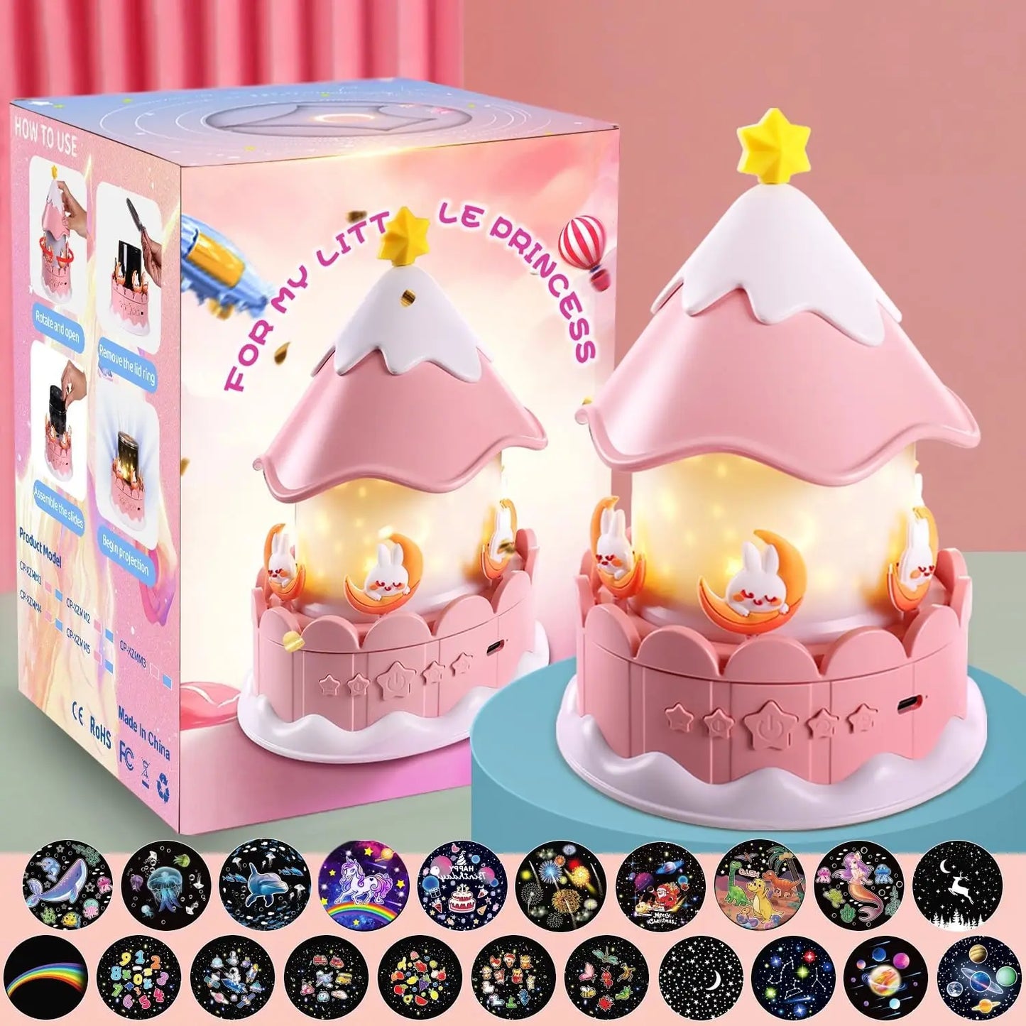 21-in-1 Star Galaxy Projector | Perfect for Kids' Room Decor