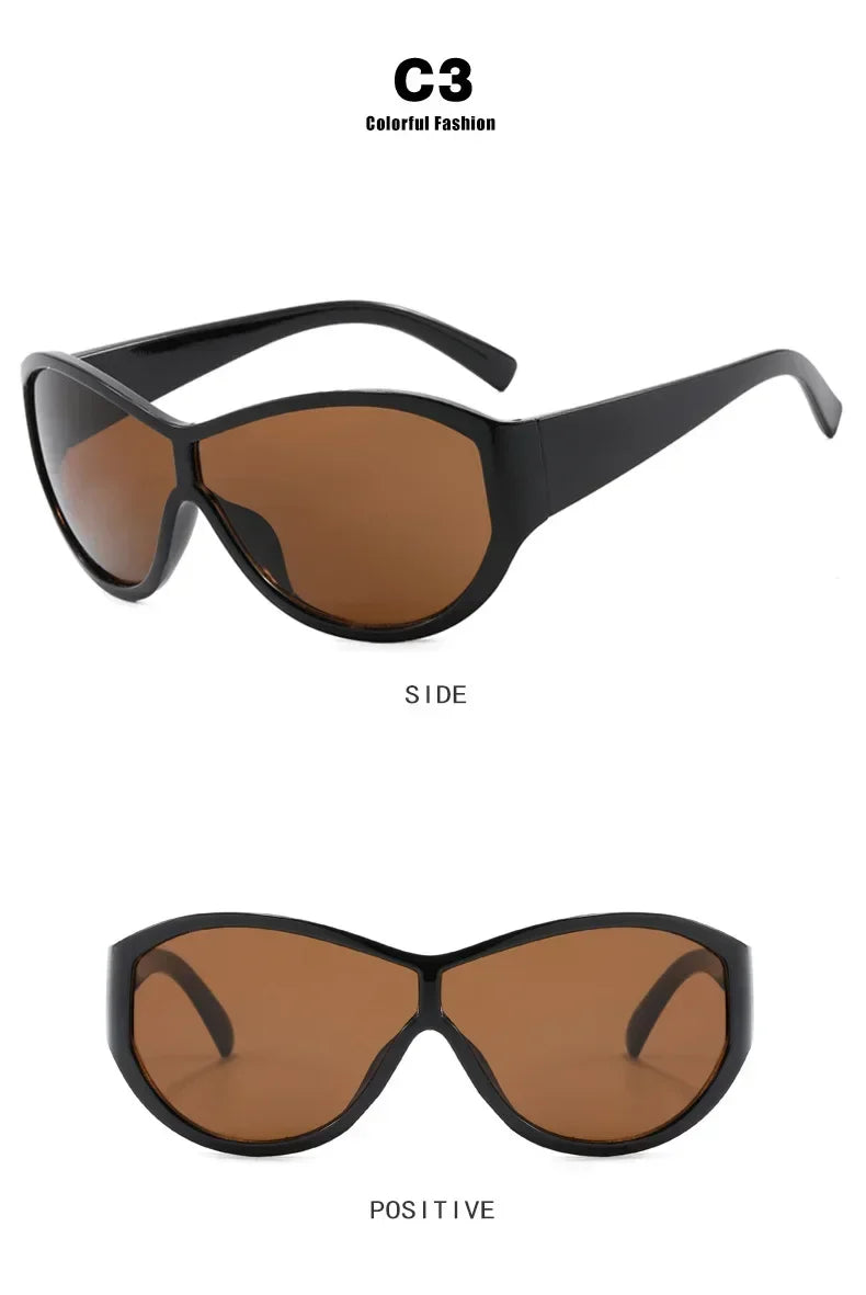 Stylish Retro Y2K Sunglasses | Windproof Fashion Eyewear