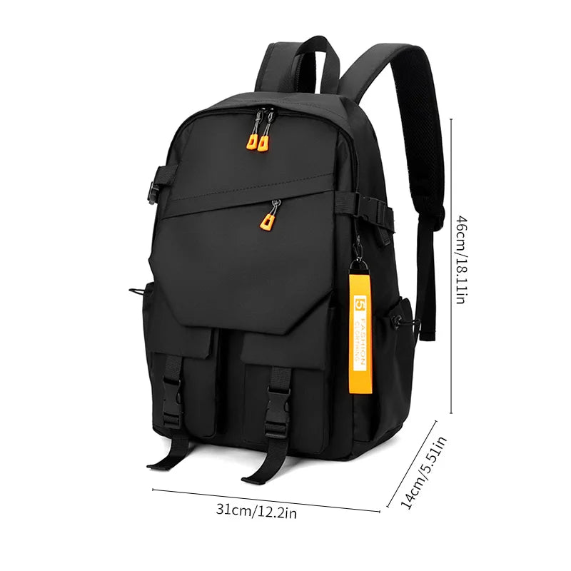 Stylish Large-Capacity Casual Backpack for School & Travel