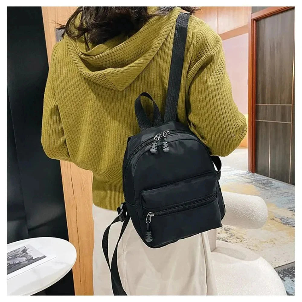 Stylish Women's Nylon Backpack | Versatile Casual Handbag