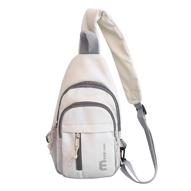 Trendy Waterproof Crossbody Bag | Unisex Sports Style Design