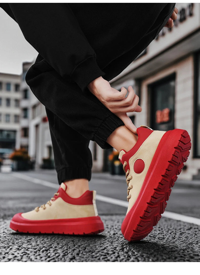 Men's Mid-Top Casual Ankle Boots | Stylish & Durable Sports Shoes