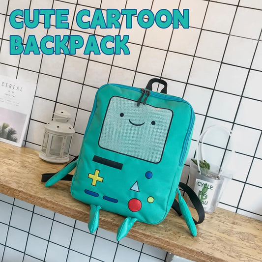 14 Inch Cute Cartoon Backpack | Lightweight Anime Travel Bag