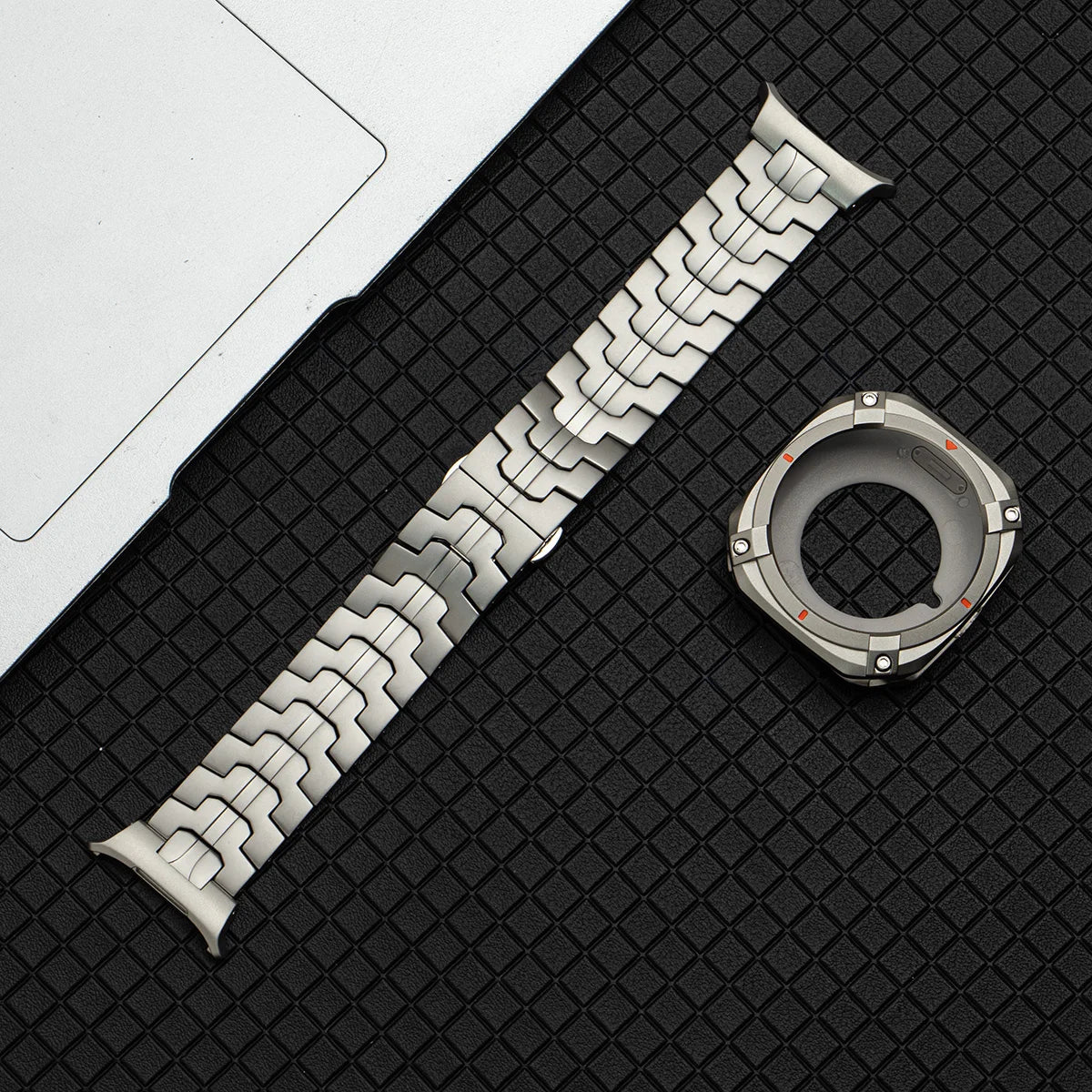 Stainless Steel Watch Band for Galaxy Ultra | Protective Case & Strap