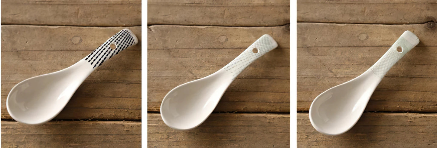 Ceramic Multi-Function Spoon | Japanese Style Tableware for Kitchen