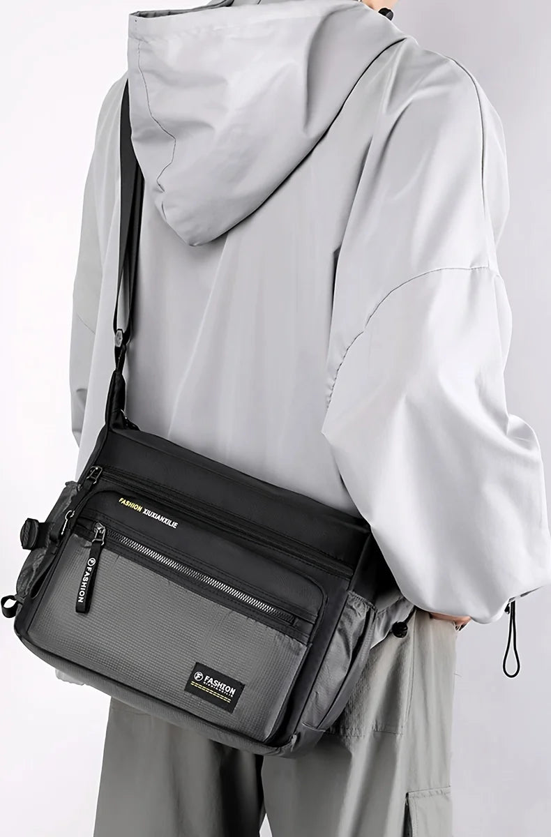 Multifunctional Waterproof Crossbody Bag for Men | Stylish & Durable