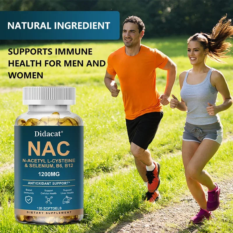 N-Acetyl-L-Cysteine Capsules 1200mg | Boost Health Naturally