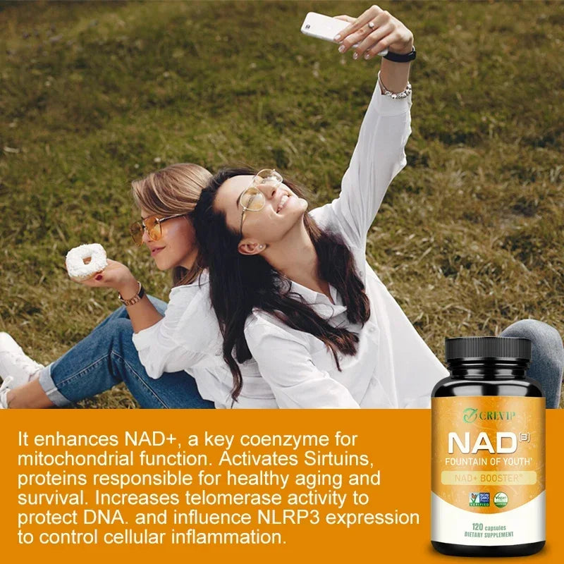 Natural NAD Capsules | Boost Energy, Health & Immunity