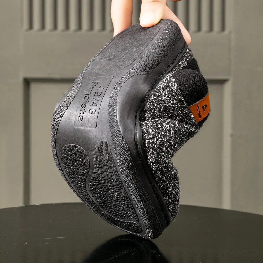 Pantuflas cómodas de espuma viscoelástica para hombre | Zapatillas de casa suaves