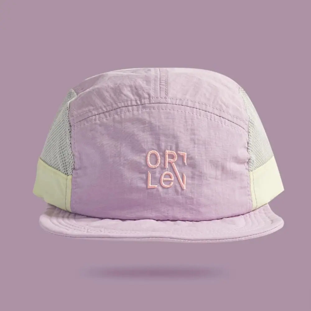 Breathable Mesh 5 Panel Baseball Cap Nylon Color Embroidered Adjustable Unisex Hat Running Cycling Hiking UVQuickDry Packable
