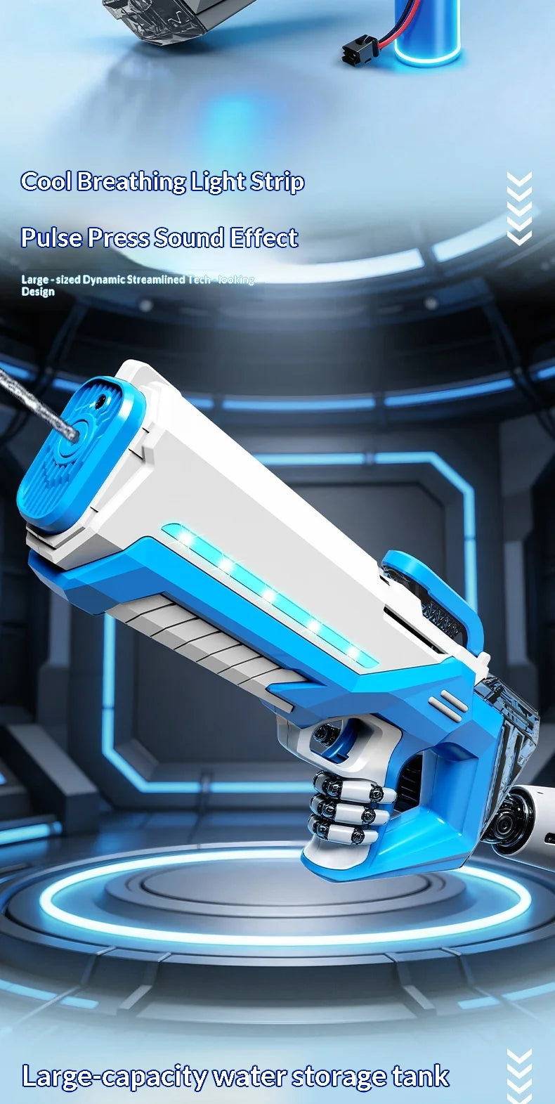High-Pressure Electric Water Gun | Ultimate Summer Outdoor Toy