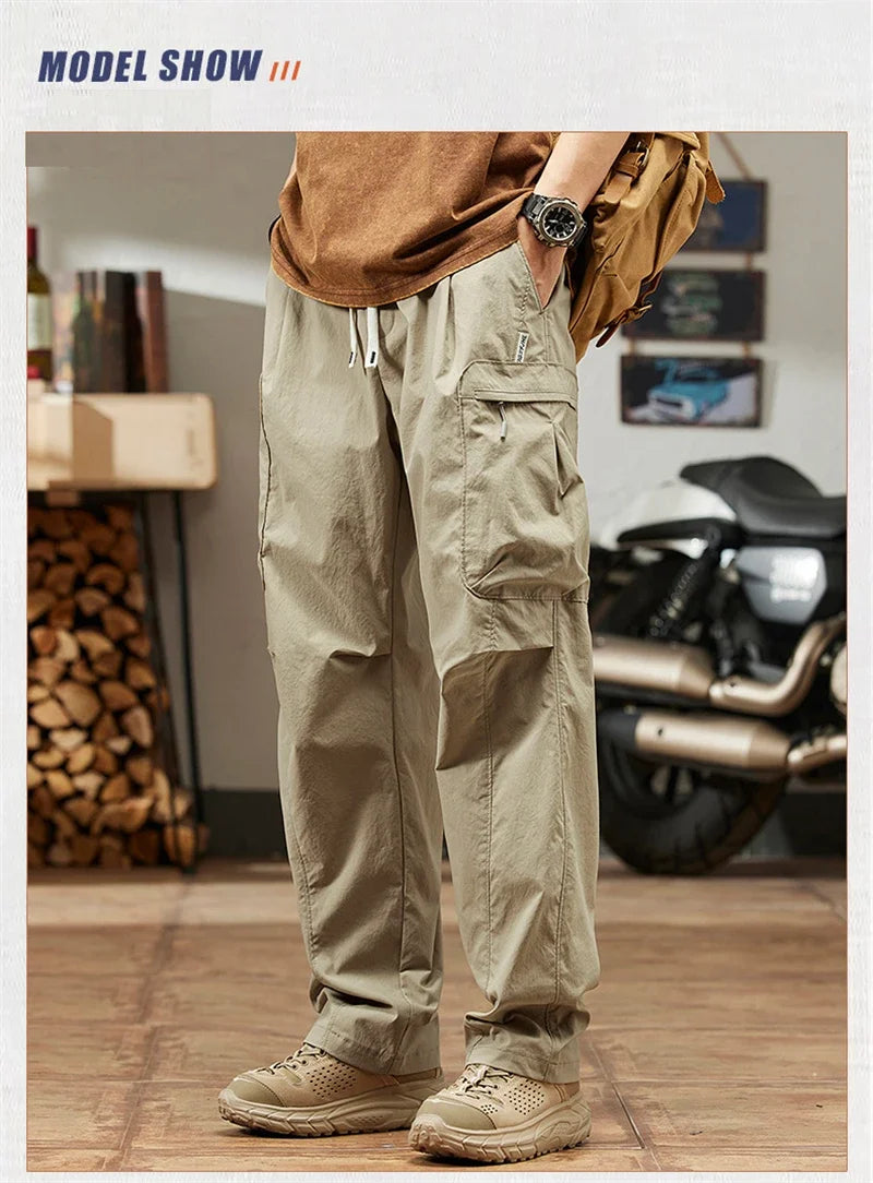 Men's Summer Cargo Pants | Lightweight, Casual & Versatile Fit